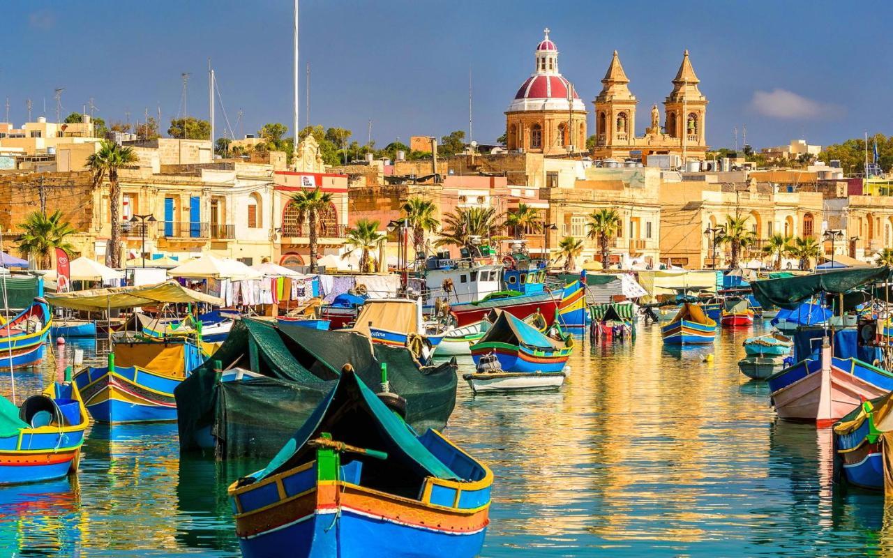 Modern Family Retreat In Gzira Lägenhet Sliema
